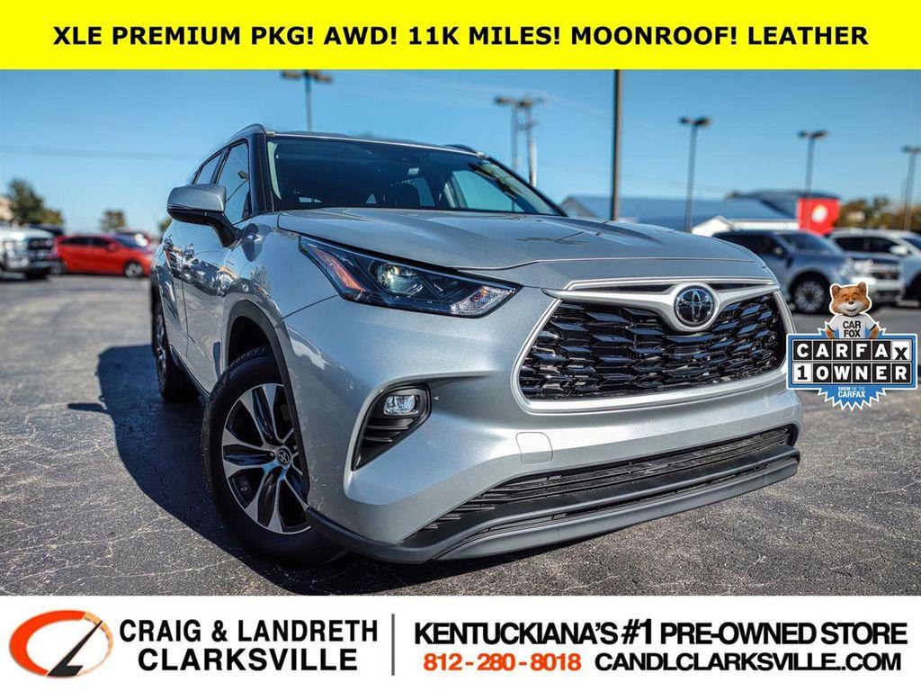 used 2024 Toyota Highlander car, priced at $44,100