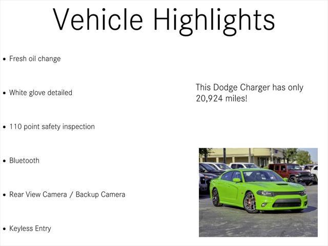 used 2017 Dodge Charger car, priced at $34,800