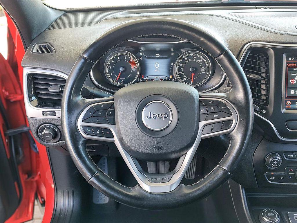 used 2021 Jeep Cherokee car, priced at $24,800