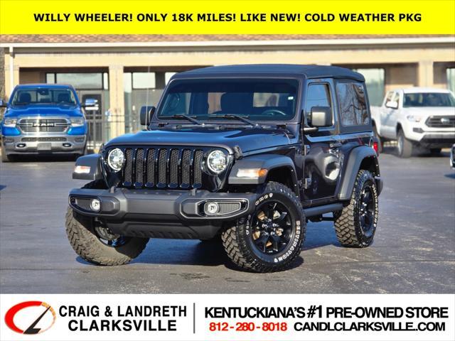 used 2022 Jeep Wrangler car, priced at $32,500