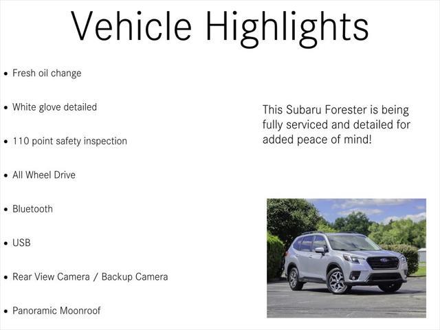 used 2023 Subaru Forester car, priced at $25,800