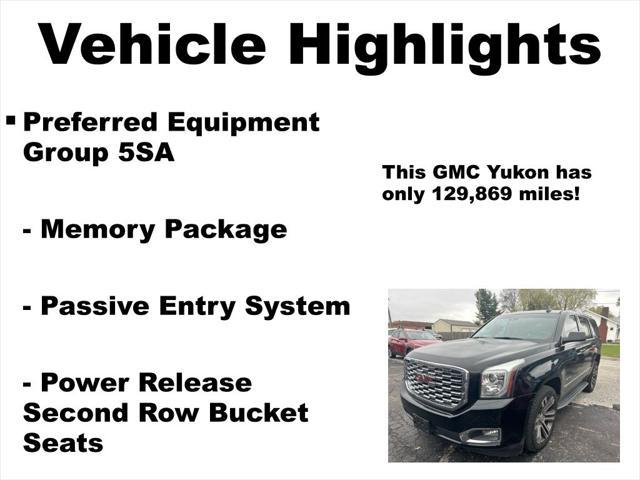 used 2017 GMC Yukon car