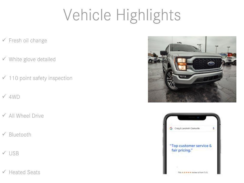 used 2023 Ford F-150 car, priced at $37,800