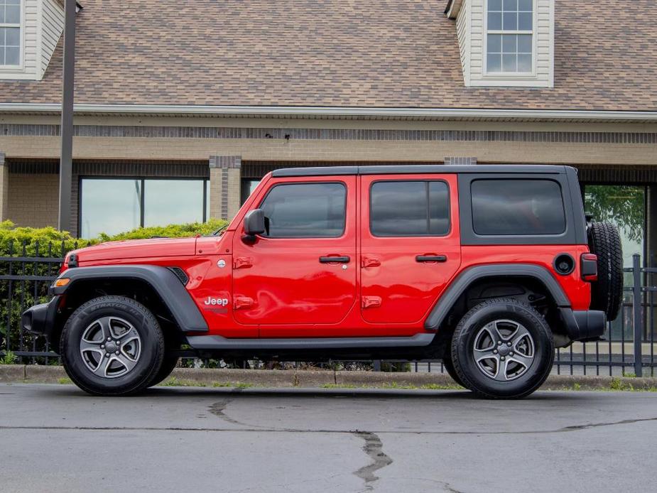 used 2018 Jeep Wrangler Unlimited car, priced at $27,800