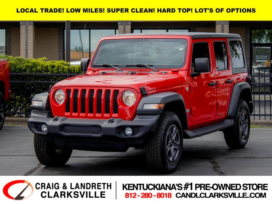 used 2018 Jeep Wrangler Unlimited car, priced at $27,800