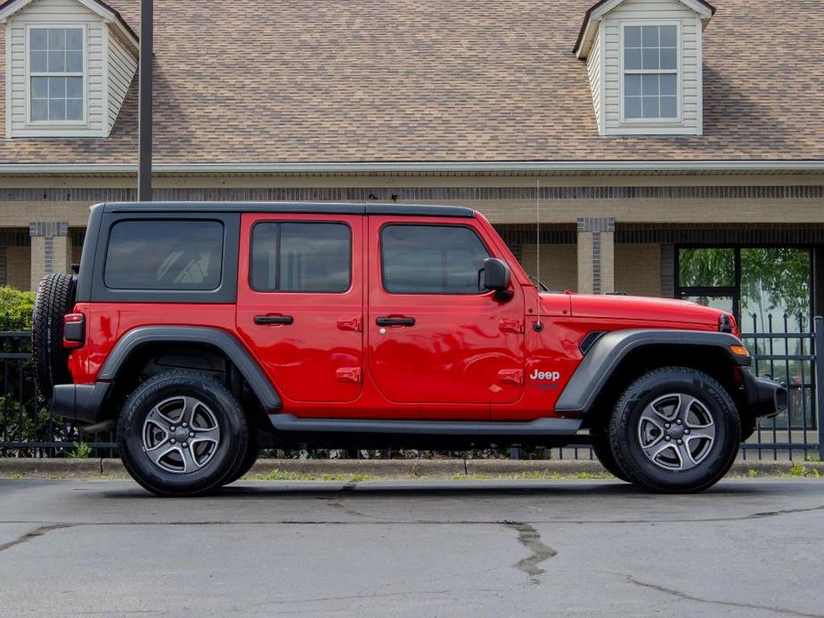 used 2018 Jeep Wrangler Unlimited car, priced at $27,800