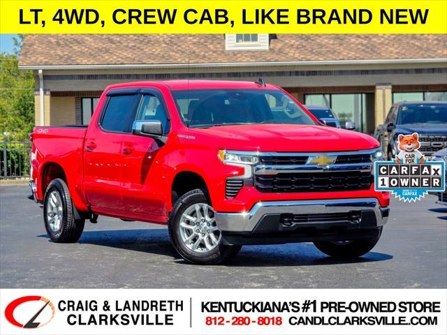 used 2022 Chevrolet Silverado 1500 car, priced at $37,800