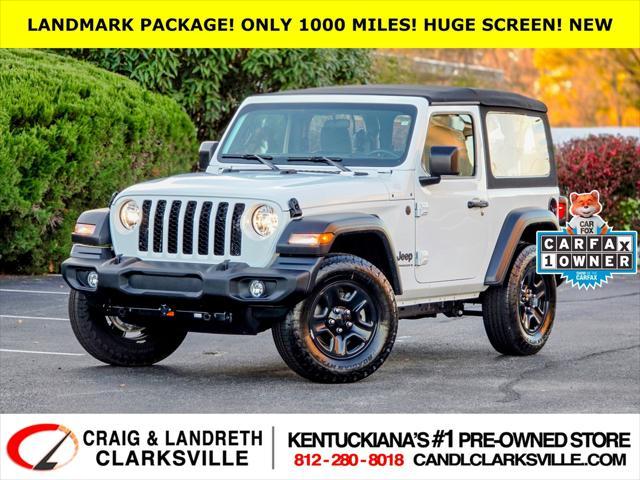 used 2024 Jeep Wrangler car, priced at $33,800