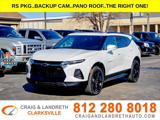 used 2021 Chevrolet Blazer car, priced at $34,200