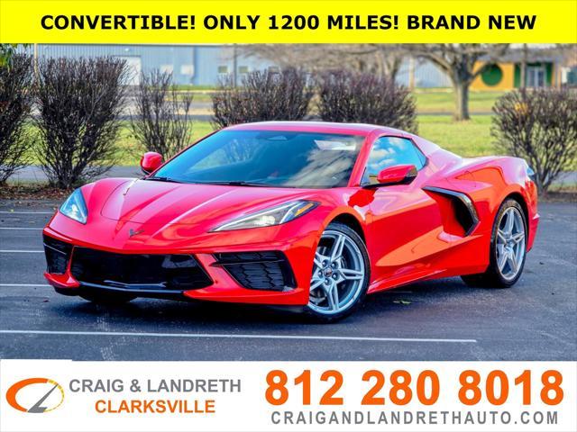 used 2024 Chevrolet Corvette car, priced at $71,400