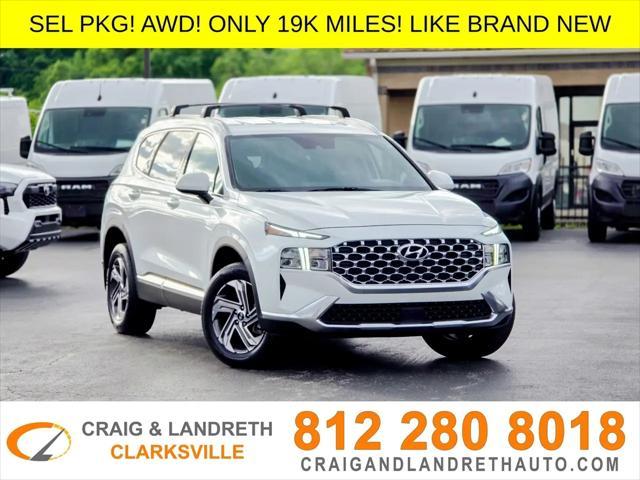 used 2022 Hyundai Santa Fe car, priced at $27,500