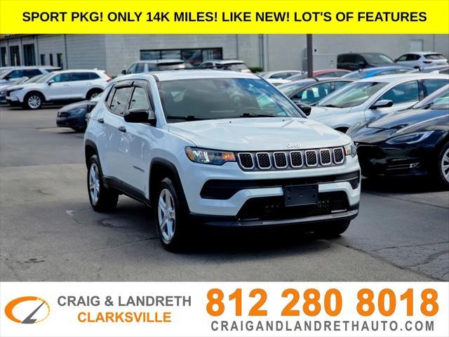 used 2023 Jeep Compass car, priced at $26,800