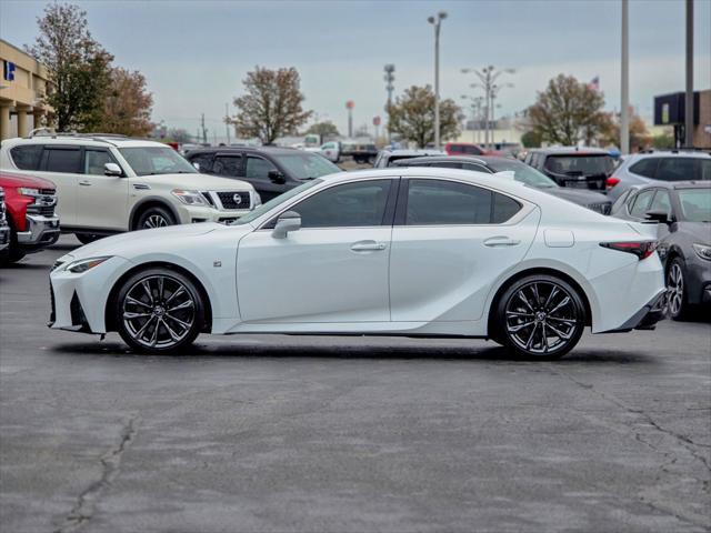 used 2023 Lexus IS 350 car, priced at $47,700