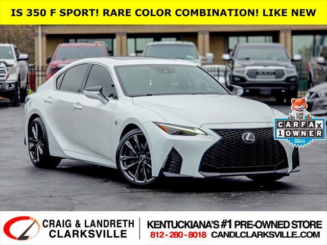 used 2023 Lexus IS 350 car, priced at $47,700