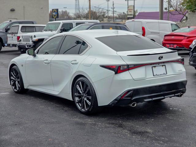 used 2023 Lexus IS 350 car, priced at $47,700