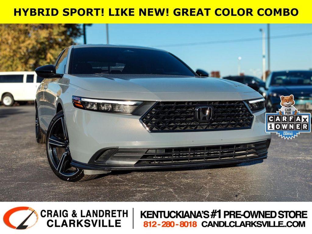 used 2024 Honda Accord Hybrid car, priced at $28,400