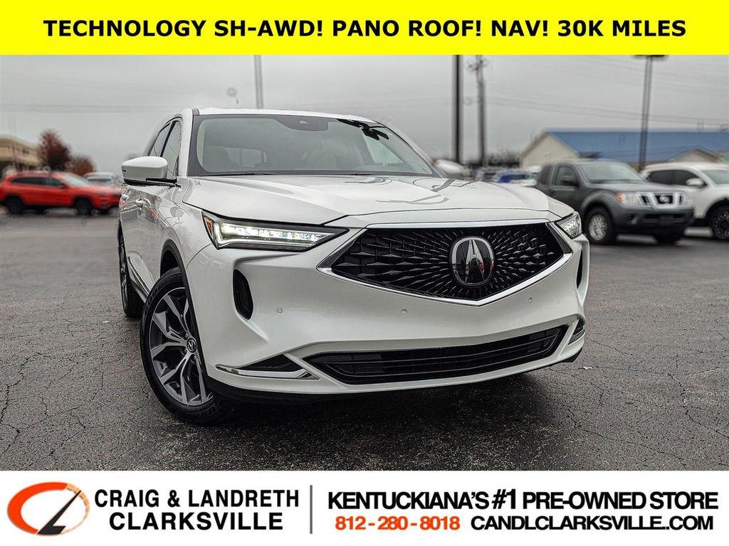 used 2023 Acura MDX car, priced at $43,600