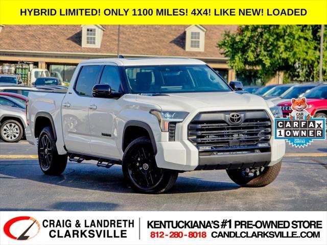 used 2024 Toyota Tundra Hybrid car, priced at $63,700