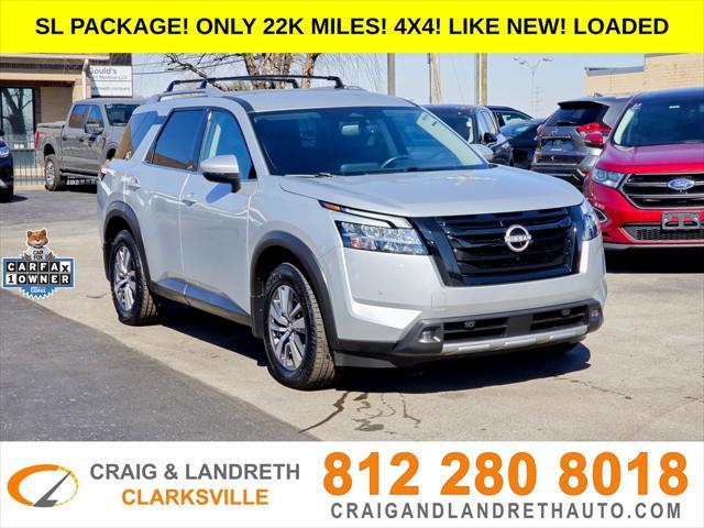 used 2022 Nissan Pathfinder car, priced at $36,900