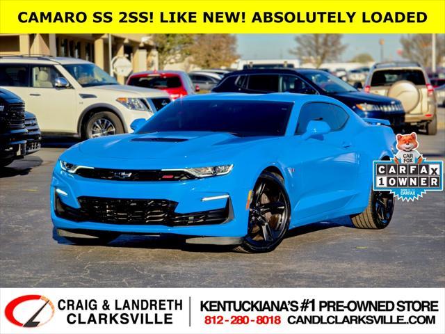 used 2022 Chevrolet Camaro car, priced at $45,100