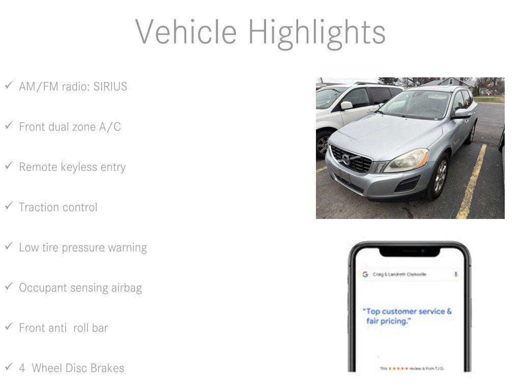 used 2013 Volvo XC60 car, priced at $7,994