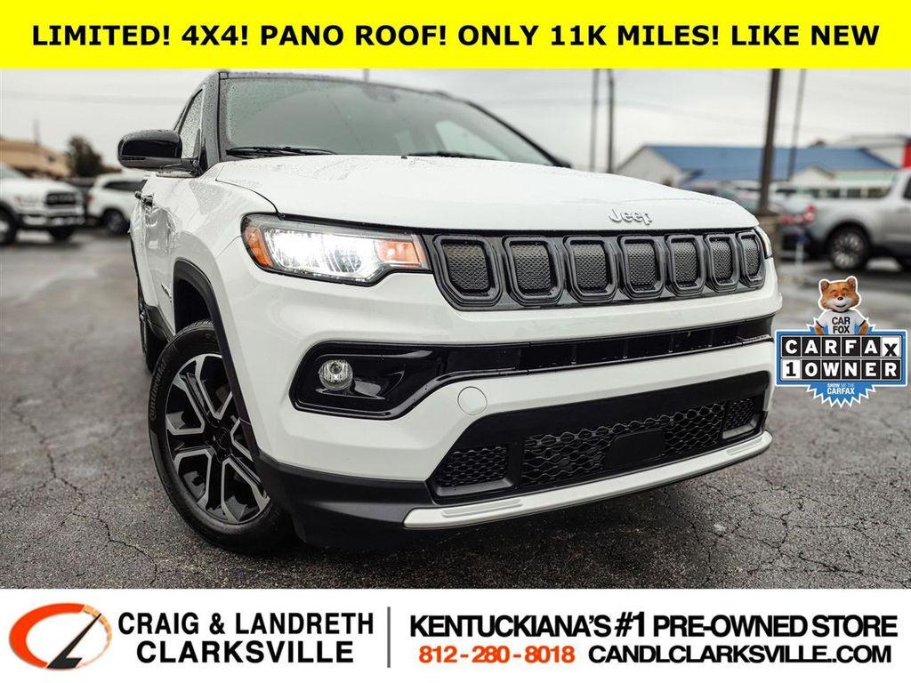 used 2022 Jeep Compass car, priced at $26,700