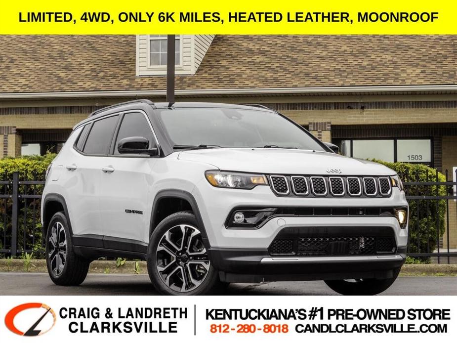used 2023 Jeep Compass car, priced at $31,200