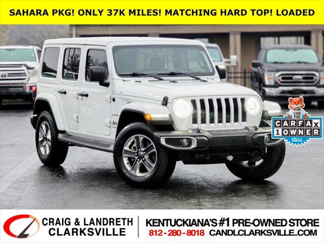 used 2019 Jeep Wrangler Unlimited car, priced at $33,600