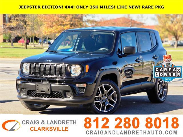 used 2021 Jeep Renegade car, priced at $18,100