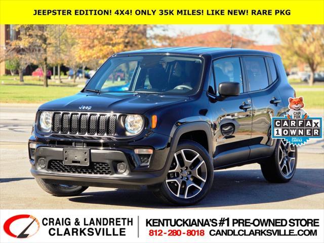 used 2021 Jeep Renegade car, priced at $19,800