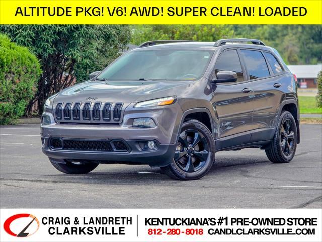 used 2018 Jeep Cherokee car, priced at $15,500