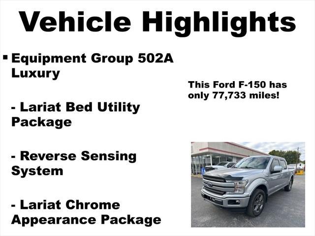 used 2020 Ford F-150 car, priced at $36,400