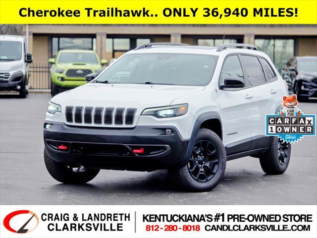 used 2022 Jeep Cherokee car, priced at $25,800