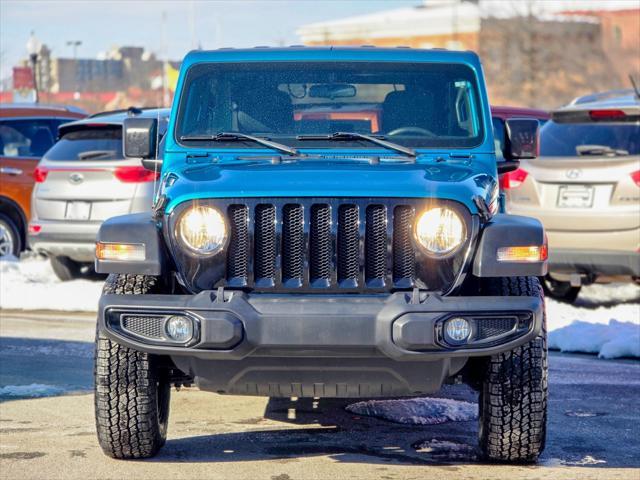 used 2020 Jeep Wrangler Unlimited car, priced at $31,600