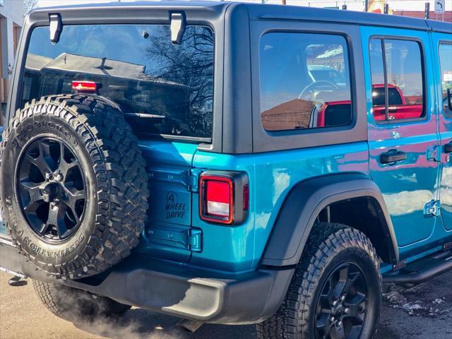 used 2020 Jeep Wrangler Unlimited car, priced at $31,600