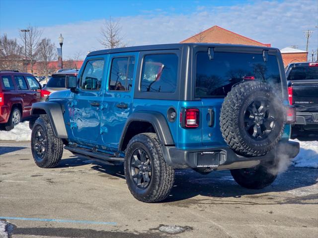 used 2020 Jeep Wrangler Unlimited car, priced at $31,600