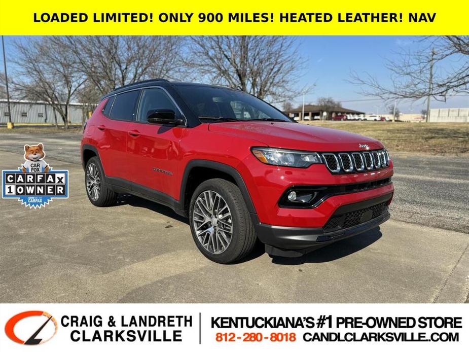 used 2023 Jeep Compass car, priced at $29,800