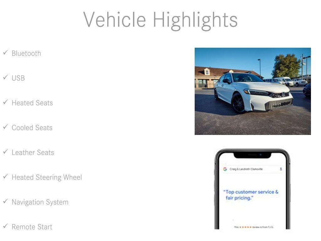 used 2025 Honda Civic car, priced at $25,400