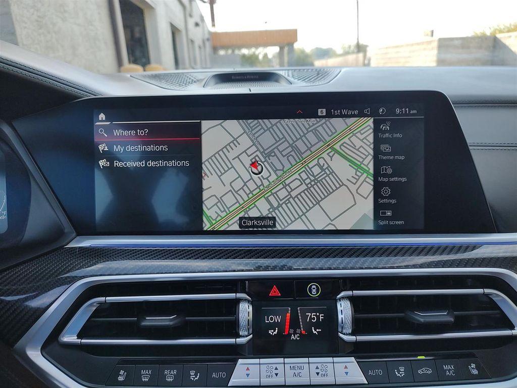 used 2023 BMW X5 M car, priced at $74,800