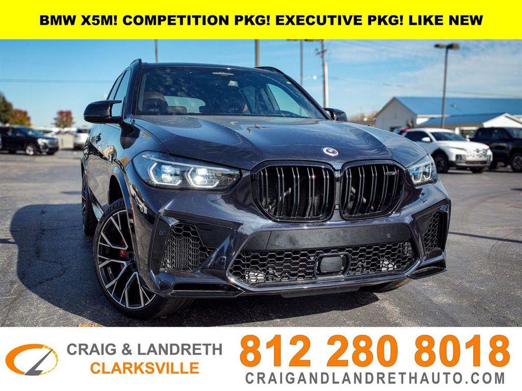 used 2023 BMW X5 M car, priced at $74,800