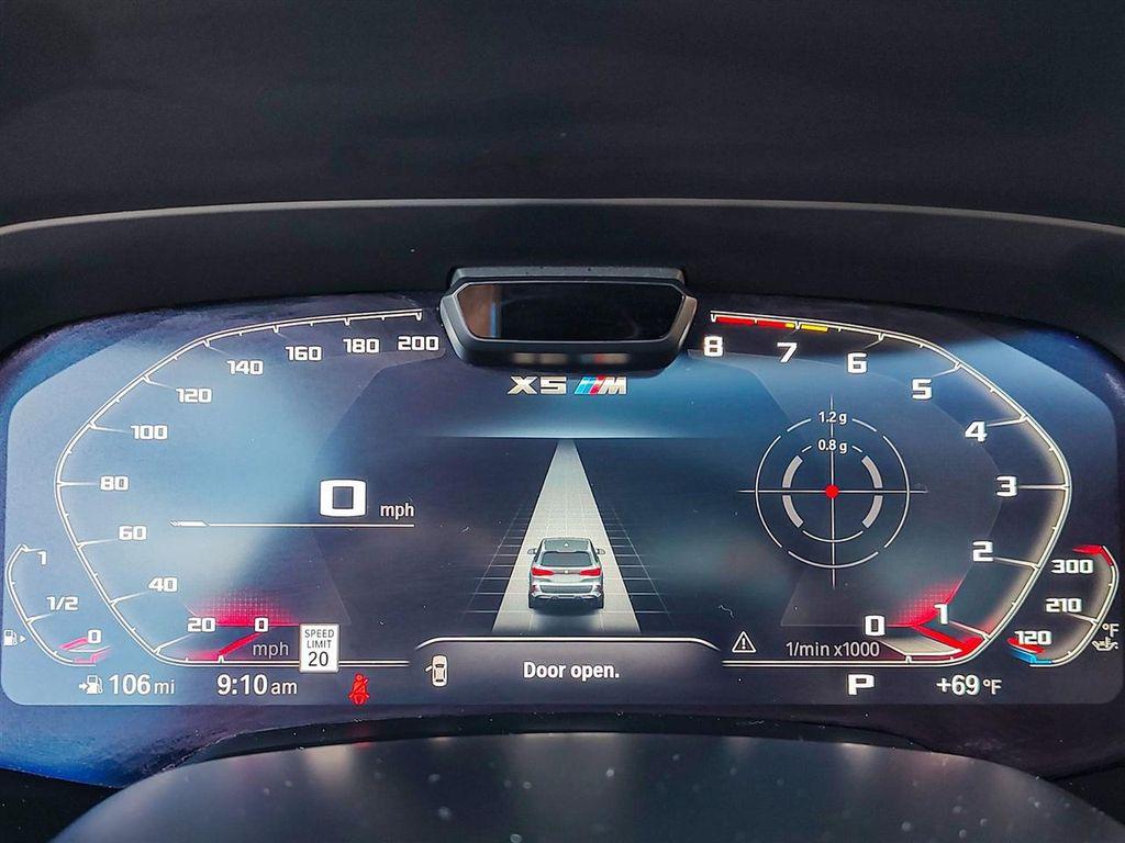 used 2023 BMW X5 M car, priced at $74,800