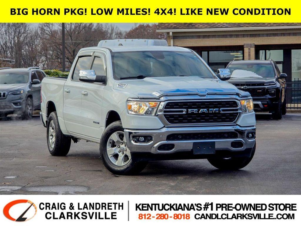 used 2022 Ram 1500 car, priced at $34,800