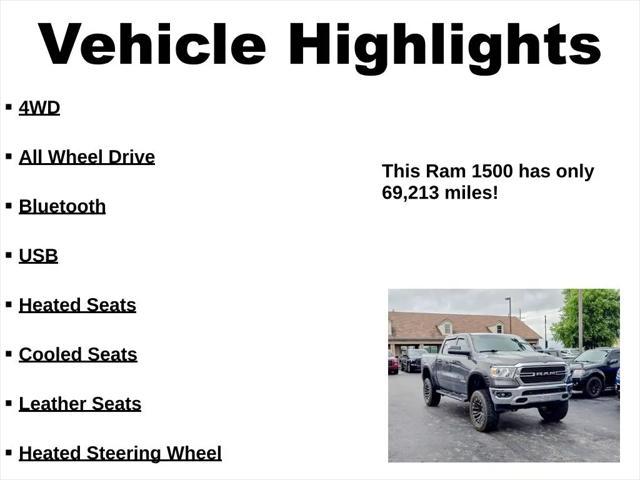 used 2021 Ram 1500 car, priced at $39,100