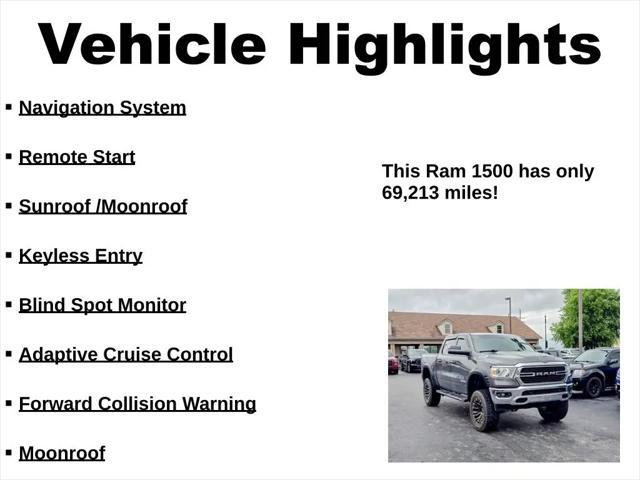 used 2021 Ram 1500 car, priced at $39,100