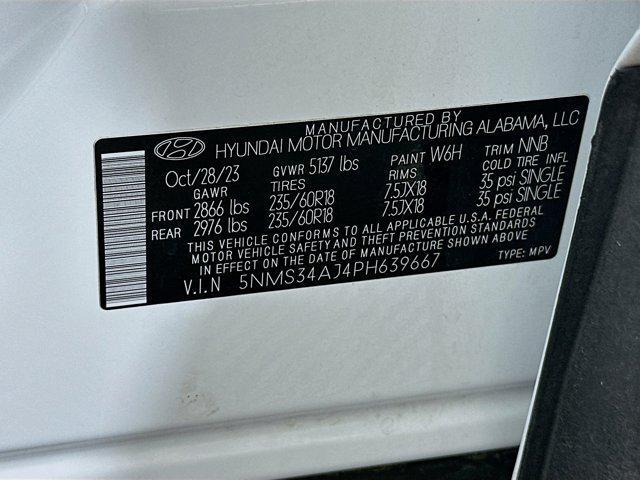 used 2023 Hyundai Santa Fe car, priced at $20,297