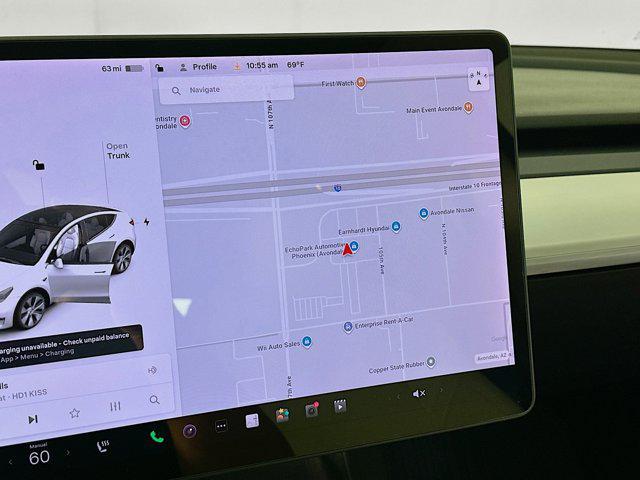 used 2021 Tesla Model Y car, priced at $22,996