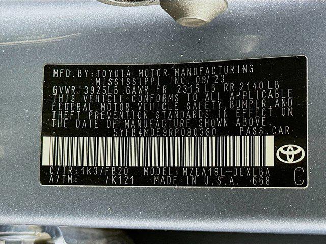 used 2024 Toyota Corolla car, priced at $18,897