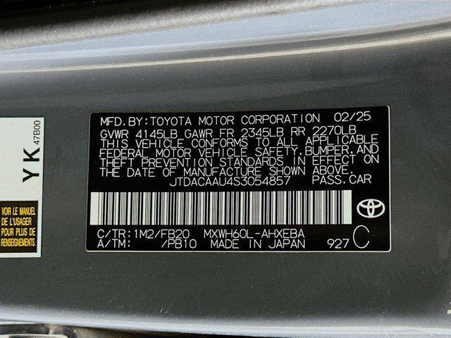 used 2025 Toyota Prius car, priced at $25,797