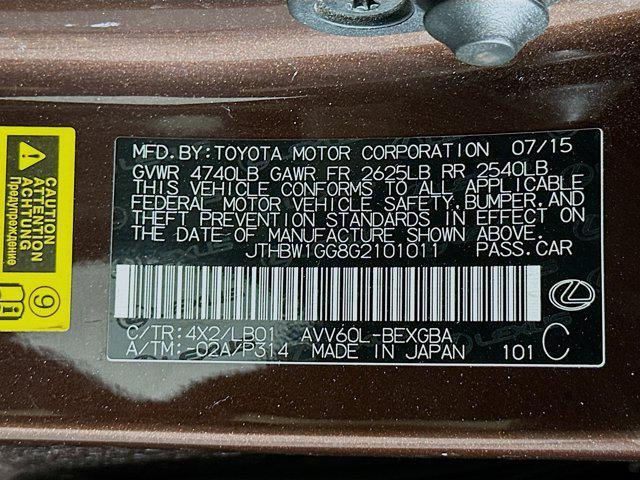 used 2016 Lexus ES 300h car, priced at $16,987