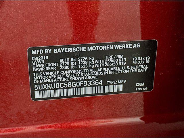 used 2016 BMW X6 car, priced at $21,499